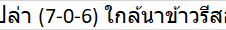 ขายที่ดินเปล่า (7-0-6) ใกล้นาข้าวรีสอร์ต ต.วัดธาตุ