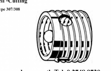 Self cutting type 307, Self cutting bush type 308