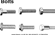 Set screw, screw plug, thin nut, lock nut, Castle nut, tap