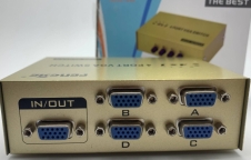 ตัวแปลง VGA SWITCH 4 Port