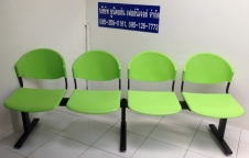 เก้าอี้โพลีแถว แบบ 2 และ 3 และ 4 ที่นั่ง สินค้าราคาโรงงาน