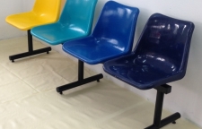 เก้าอี้โพลีแถวรุ่น CLF-814 แบบ 2 และ 3 และ 4 ที่นั่ง เลือกสีได้