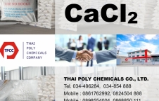 แคลเซียมคลอไรด์, Calcium Chloride, CaCl2 , แคลเซียมคลอไรด์เกล็ด