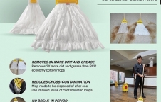 Disposable mop cleaner floors ผ้าม็อบแบบใช้แล้วทิ้ง