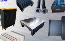 Bellow Cover CNC เหล็ก ยางกันฝุ่น สีขาว ดำ เหลือง คลุม ลิฟท์ยก