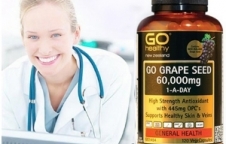 สารสกัดเมล็ดองุ่นGOHealthy60000mg ผิวขาวใสชะลอวัยมีภูมิต้านทาน