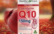 Healthy Care Coenzyme Q10150mg เสริมการทำงานของหัวใจชะลอวัยของผิว