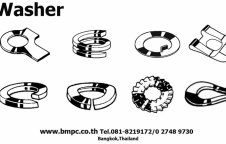 MB washer, Tab washer, Safety plate, แหวนพับล๊อก ประแจคอม้า