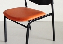 เก้าอี้โพลีเบาะนวม รุ่น CP-03-PV-P