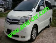 ขายรถยนต์ toyota alphard hybrid ปี 2006สีขาว สภาพสวย วิ่งน้อย