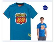 เสื้อยืด Superdry collection 2013 สีฟ้า ลาย 69 มีไซส์ m l xl