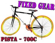 จักรยาน FIX GEAR ยี่ห้อ HUBU รุ่น PISTA 700CD