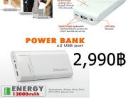 POWER BANK CD518A แบตเตอรี่ชาร์จสำหรับพกพามีขนาดเล็กสามารถใส่ในกระเป๋ากางเกงหรือ