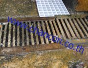 steel frp grating สี่เหลี่ยมทึบ ฝาเหล็กปิดบ่อชนิดไม่มีรู ฝาปิดคอนกรีตเสริมเหล็ก