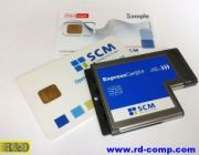 SCR3340 เครื่องอ่านบัตรสมาร์ตการ์ดแบบ ExpressCard