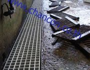 2ตะแกรงเหล็ก FRP FIBERGLASS GRATING STEELGRATING เกรตติ้งไฟเบอร์กล๊าส ฝาบ่อเห