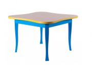 เฟอร์นิเจอร์ไม้ เพ็ญระดาPenrada โต๊ะไม้สีสดใส