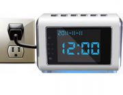 กล้องนาฬิกาดิจิตองลำโพงมีอินฟราเรดถ่ายในที่มืด24ชั่วโมง มีจอสามารถเปิดดูได้ทันที