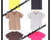 ขายส่งเสื้อยืด ผ้า cotton 100% เกรดดี เริ่มต้นตัวละ 45 บาท