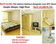 Rent The Station Sathon-Bangrak near BTS saphantaksin 500 m.