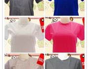 ขายส่งเสื้อยืดสีพื้นเริ่มต้น 35 บาท