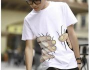 เสื้อยืดผู้ชาย t-shirt แบบเก๋ๆเท่ๆ น่ารัก เสื้อผ้าผู้ชาย เสื้อผู้ชาย