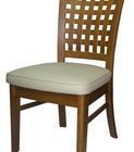 เก้าอี้ทานข้าวไม้ยางพารา ที่นั่งหุ้มเบาะหนัง PVC รุ่น DPC-032