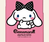 Casetitude เคสมือถือ เคสiPhone Samsung ลาย ซินนามอนโรล CINNAMOROLL สีชมพู