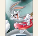 Casetitude เคสมือถือ เคสiPhone Samsung ลาย บั๊กส์ บันนี่ Bugs Bunny สีเทา