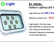 สปอร์ตไลท์ LED ประหยัดไฟสูงสุด รุ่น EL300SL