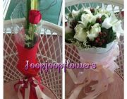 ดอกไม้วาเลนไทน์ ดอกกุหลาบวาเลนไทน์ โปรโมชั่นดอกไม้วาเลนไทน์ ช่อฟอร์เรโร่ ช่อธนบั