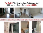 For Sale Condo The Key Sathon-RatchaphruekNear BTS Wutthakat