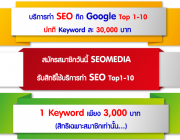 บริษัทเอสอีโอมีเดียมาร์เก็ตติ้งจำกัดมีโปรโมชั่นพิเศษ