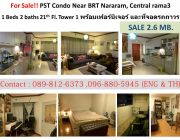 For Sale  PST condo near Central Rama 3.