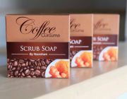 Coffee Curcuma Scrub Soap By noomham