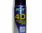 สเปรย์หล่อลื่นอเนกประสงค์ HARDEX 4D Penetrant &amp; Lubricant Spary