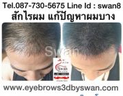 สักไรผม แก้ปัญหาผมบาง ศรีษะล้าน สักคิ้วสวยเสริมโหวงเฮ้ง by พี่เอ้ Swan Beauty Ar