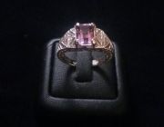 Silver Jewelry Ring Amethystแหวนอเมทีส