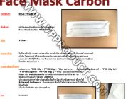 ผ้าปิดจมูกคาร์บอนสีขาว PF-100 FaceMask Carbon คุณภาพดี ให้เลือกหลากหลายแบบ สนใจต