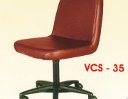 เก้าอี้สำนักงาน เก้าอี้ประชุม รุ่น C-01-PV เบาะหุ้มหนัง PVC เกรด A ปลายขา 5 แฉกม