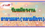 บริษัท Am Gold group รับสมัครหลายตำแหน่งจำนวนมากประจำสาขายะลา