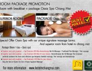 Room package with breakfast + Oasis Spa