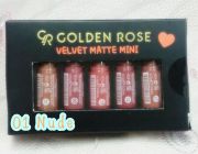 ลิปสติก Golden rose Velvet Matte Mini 5 สี