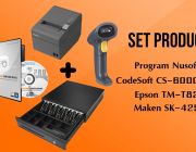 ชุด POS โปรแกรม NS EasyStore Professional+T82U+S Port+SK425RJ11+CS6000U
