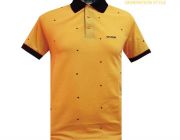 DEVELOP POLO T-SHIRT เสื้อโปโลชาย รุ่น DMB-2408 เหลืองมะปราง