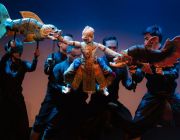 โจหลุยส์ ณ เอเซียทีค Joe Louis Traditional Thai Puppet