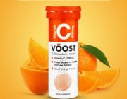 Voost Vitamin C 1000 mg Blood Orange Flavour วิตามินซี ชนิดเม็ดฟู่